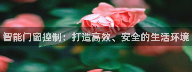 开丰娱乐平台地址电话：智能门窗控制：打造高效、安全的生活环境