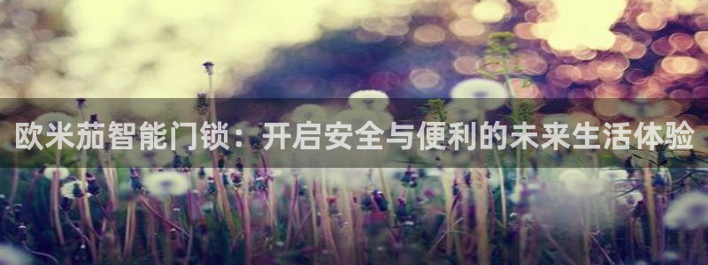 开丰娱乐官网平台网址：欧米茄智能门锁：开启安全与便利的未来生