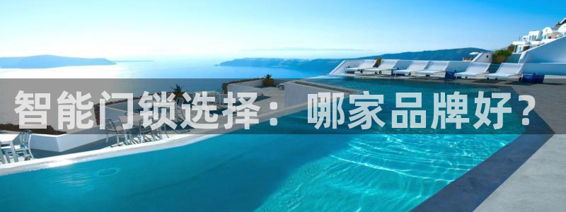 开丰娱乐平台注册：智能门锁选择：哪家品牌好？