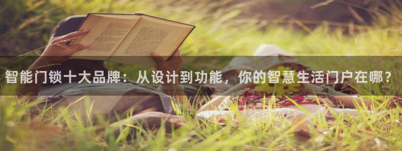 开丰娱乐若七九九：智能门锁十大品牌：从设计到功能，你的智慧生
