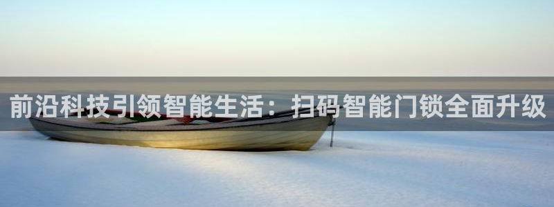 开丰娱乐巾67五壹叁八：前沿科技引领智能生活：扫码智能门锁全
