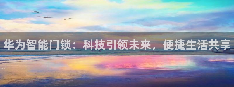 开丰娱乐注册资金多少：华为智能门锁：科技引领未来，便捷生活共