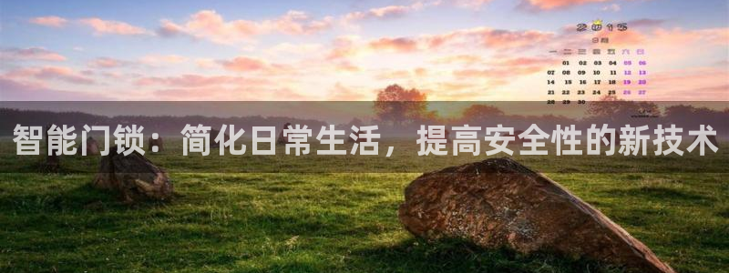 开丰娱乐与六七五一38：智能门锁：简化日常生活，提高安全性的