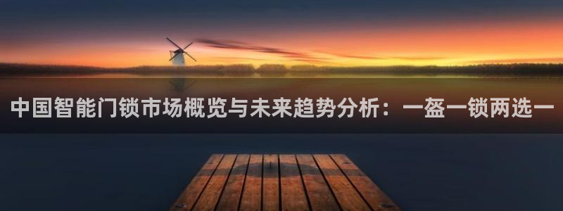 开丰娱乐登录：中国智能门锁市场概览与未来趋势分析：一盔一锁两