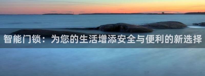 开丰娱乐主管家去判官333OO：智能门锁：为您的生活增添安全
