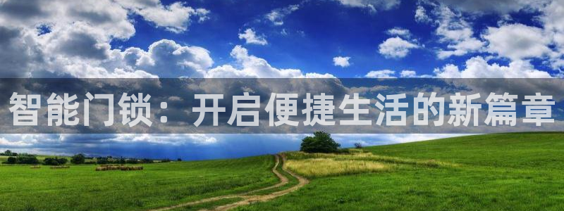 开丰娱乐官网平台电话：智能门锁：开启便捷生活的新篇章