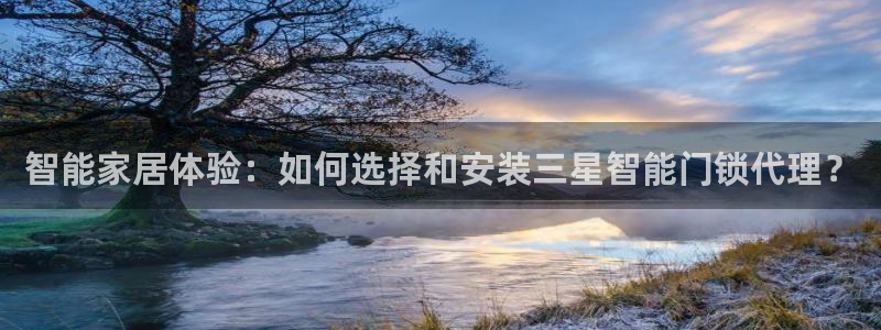 开丰娱乐网站官网入口：智能家居体验：如何选择和安装三星智能门