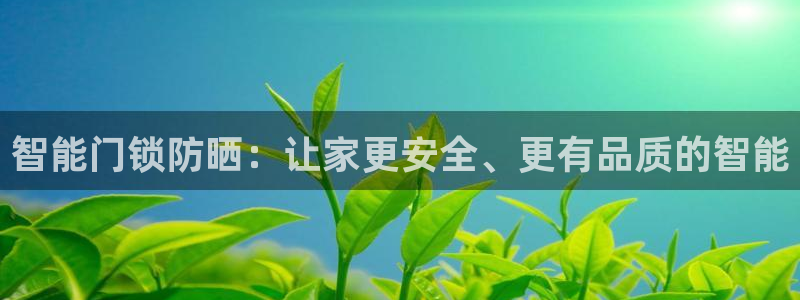 开丰娱乐登入地址：智能门锁防晒：让家更安全、更有品质的智能