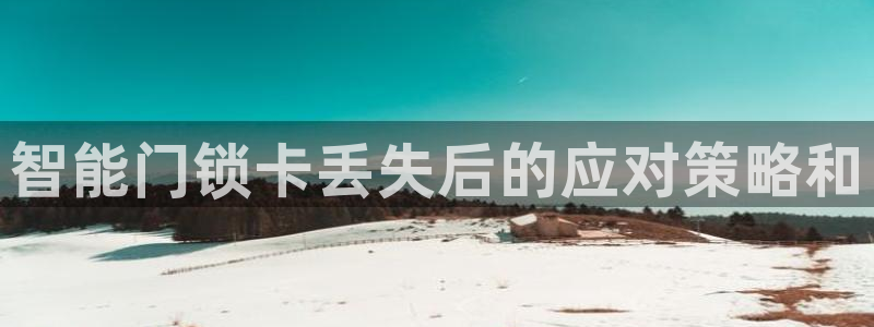 开丰娱乐官网登录平台：智能门锁卡丢失后的应对策略和