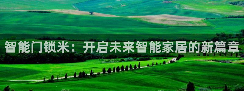 开丰娱乐2登录：智能门锁米：开启未来智能家居的新篇章